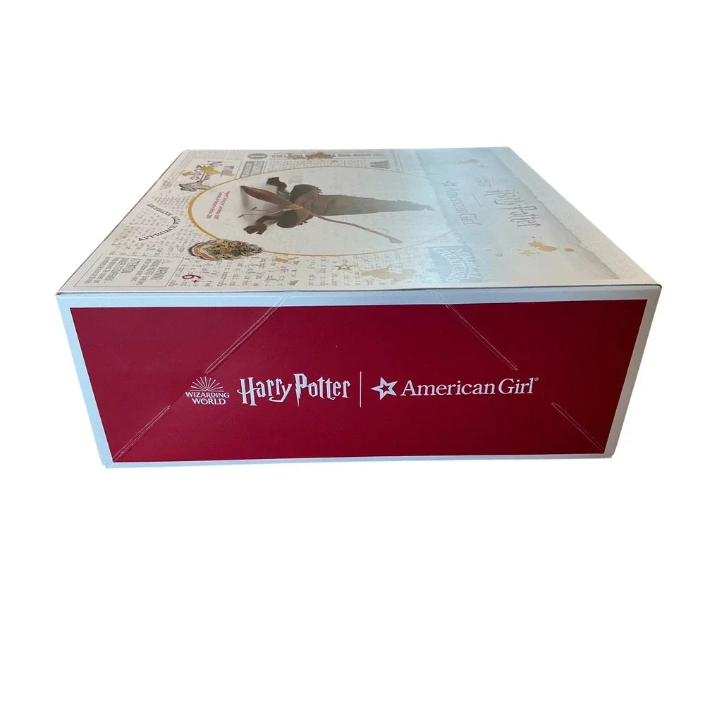 American Girl Harry Potter Hogwarts Sorting Hat and Nimbus 2000 Broom Set HJR42